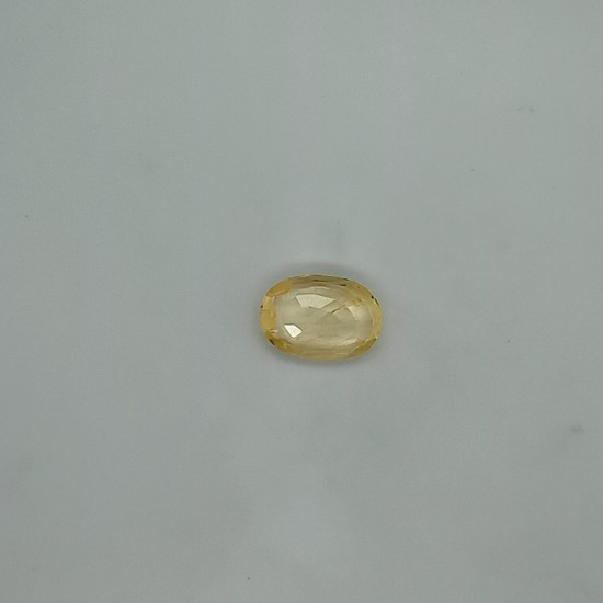 Yellow Sapphire (Pukhraj) 5.82 Ct gem quality